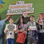 alunos ganhadores do torneio de jogos de raciocínio