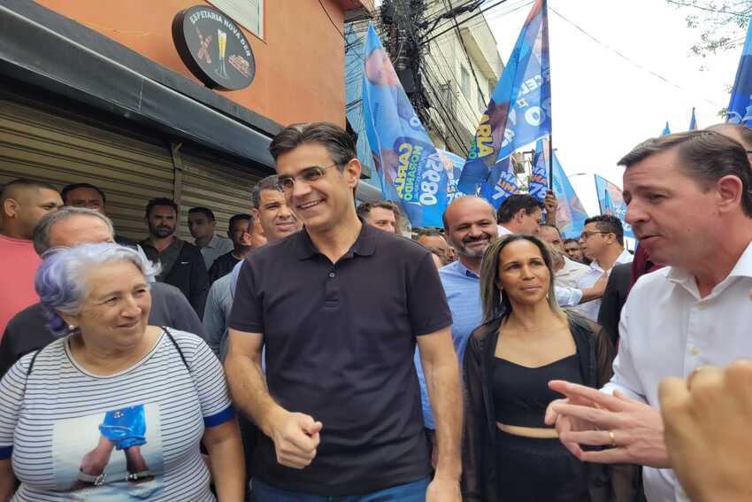 Em S.Bernardo, Rodrigo Garcia promete reformar mais de 100 mil casas no Estado