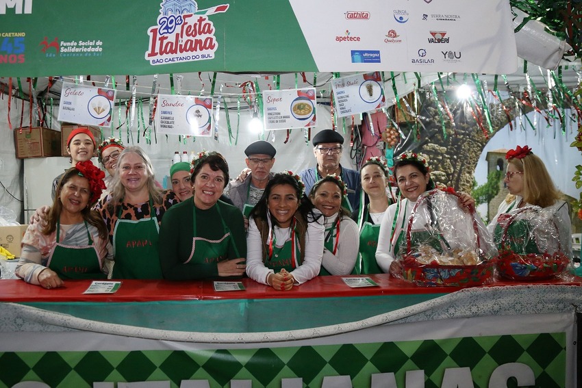 Festa Italiana de São Caetano atrai 80 mil pessoas em quatro fins de semana