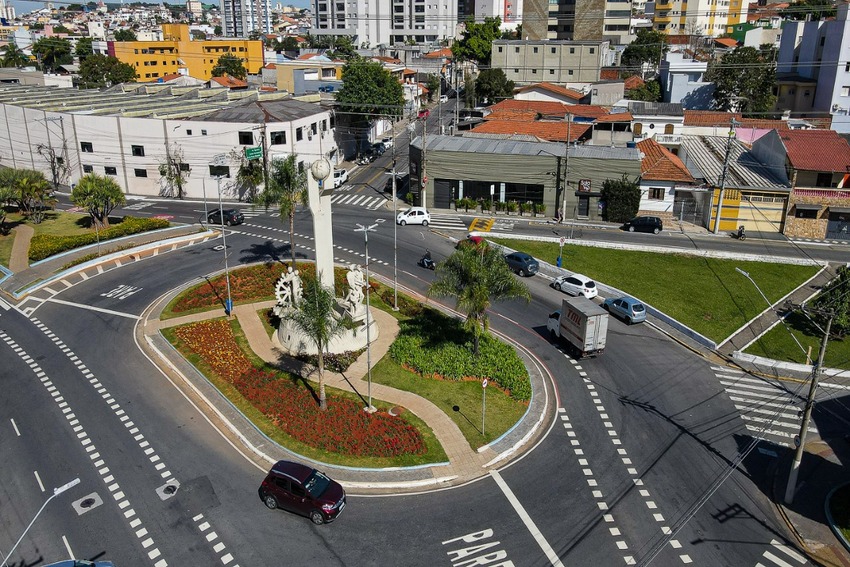 vista aérea de São Caetano