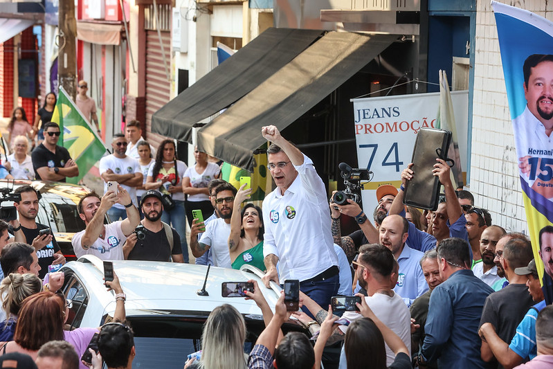 ‘Aqui quem vai amarelar é o bandido’, diz Rodrigo Garcia sobre segurança em SP