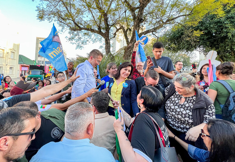 Presidenciável Simone Tebet faz caminhada nesta terça em São Bernardo