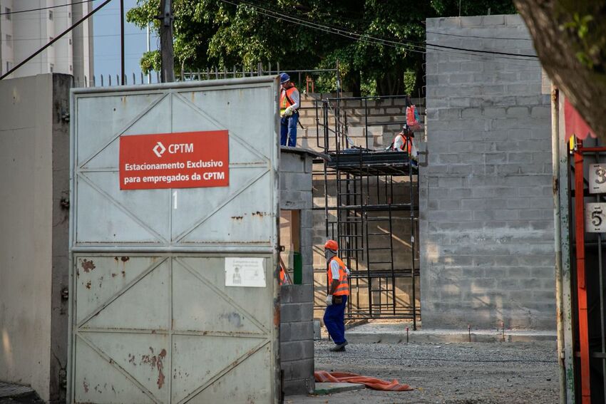 Conquista de Thiago Auricchio, obras na Estação CPTM São Caetano avançam