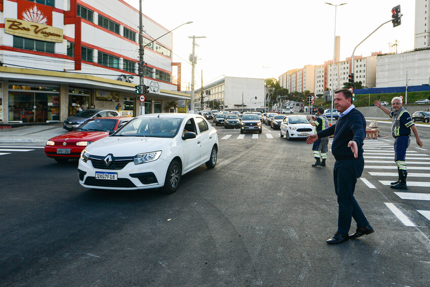 novo acesso ao centro de São Bernardo