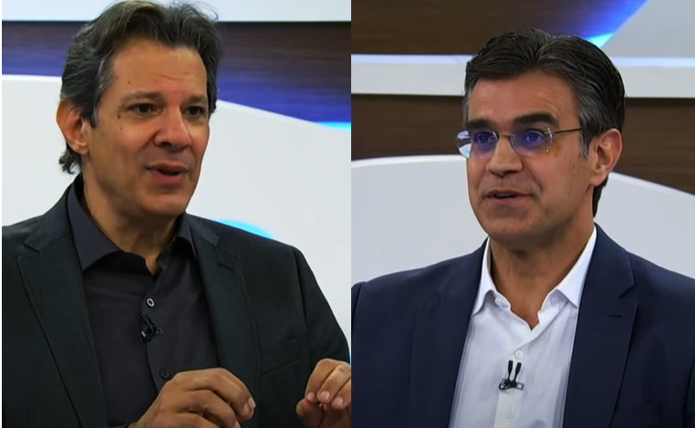 Rodrigo cresce 5 pontos e venceria Haddad em projeção de segundo turno