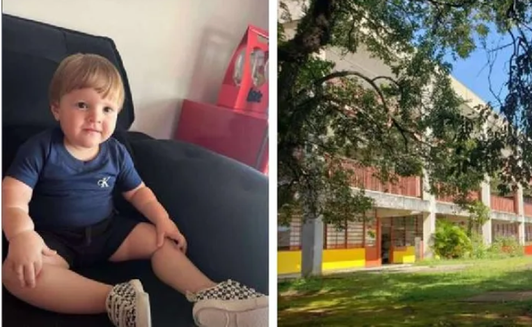 Bebê de um ano que morreu em creche de SP é enterrado em Sto.André  