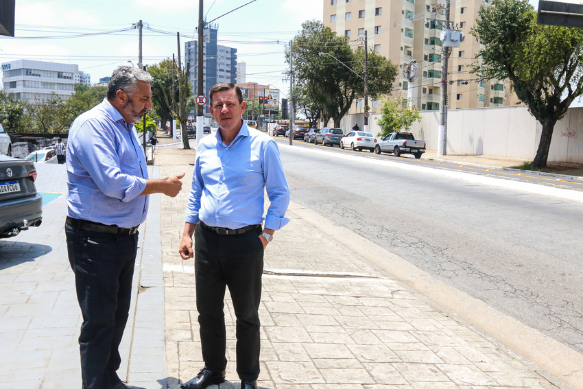 Orlando Morando anuncia recapeamento asfáltico na Av. Caminho do Mar