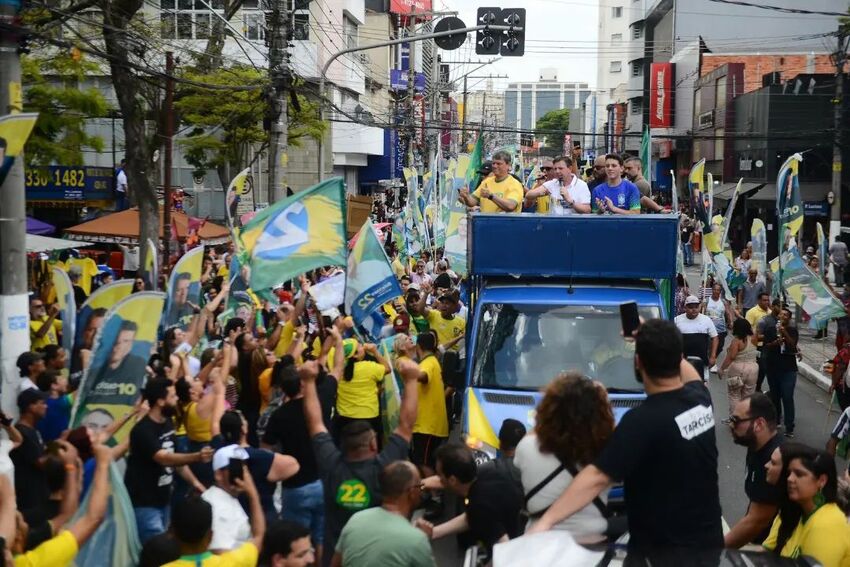 carreata com Tarcísio de Freitas em São Bernardo