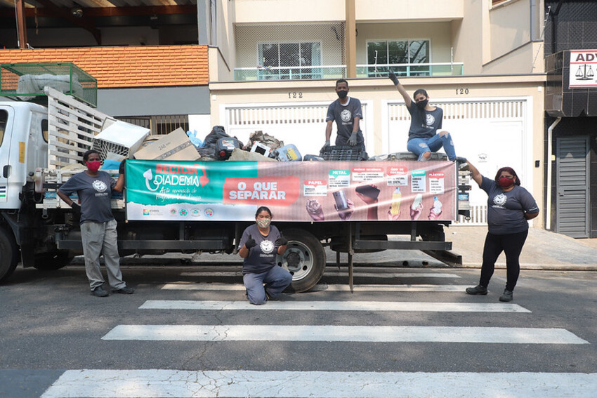 Diadema implanta coleta seletiva na cidade inteira a partir desta segunda