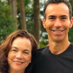 cesar tralli e sua mãe