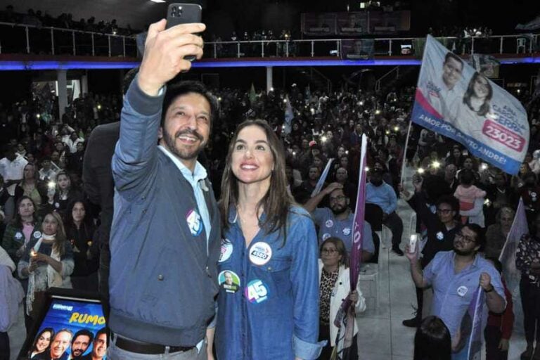 prefeito ricardo nunes e ana carolina