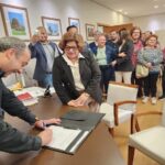 Guto Volpi e comerciantes