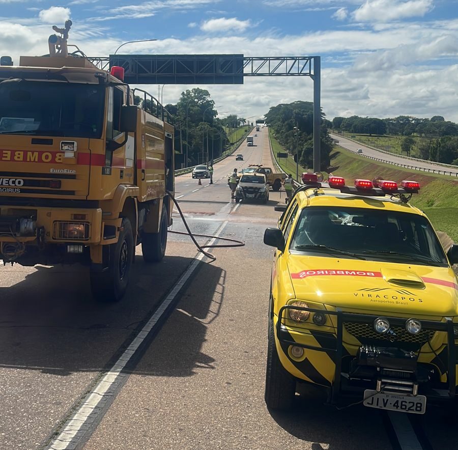 via que dá acesso a Viracopos é liberada