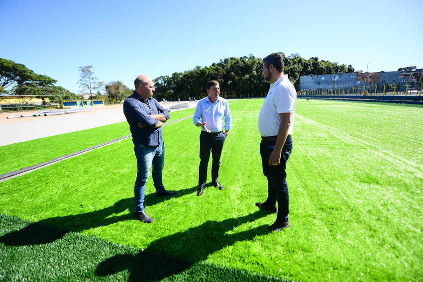 Em reforma, campo do Batistini de S.Bernardo será entregue em dezembro