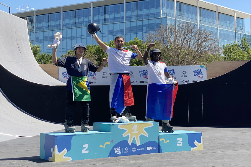 Morador de Diadema é vice-campeão mundial no Patins Street