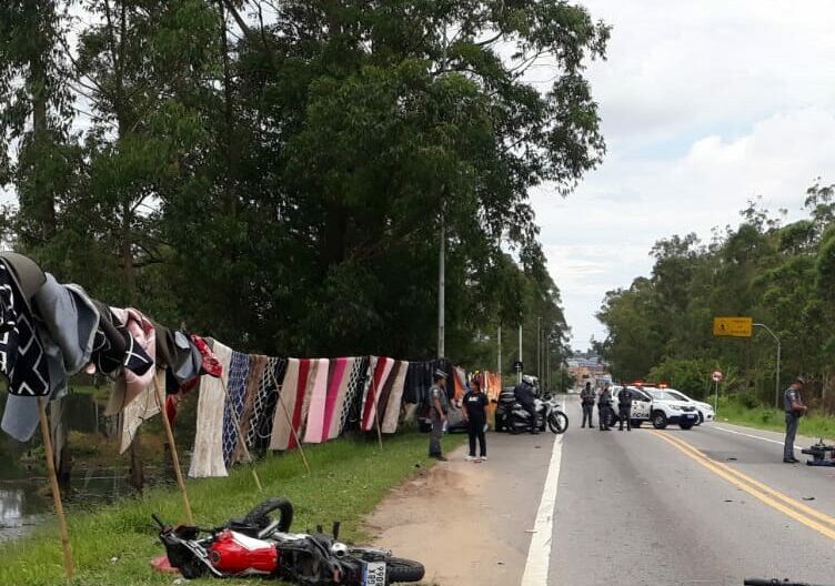 motociclista atingido por moto de criminosos