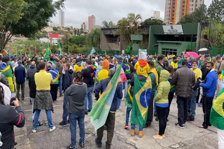 Manifestantes no País pedem intervenção federal; Sto.André tem protesto