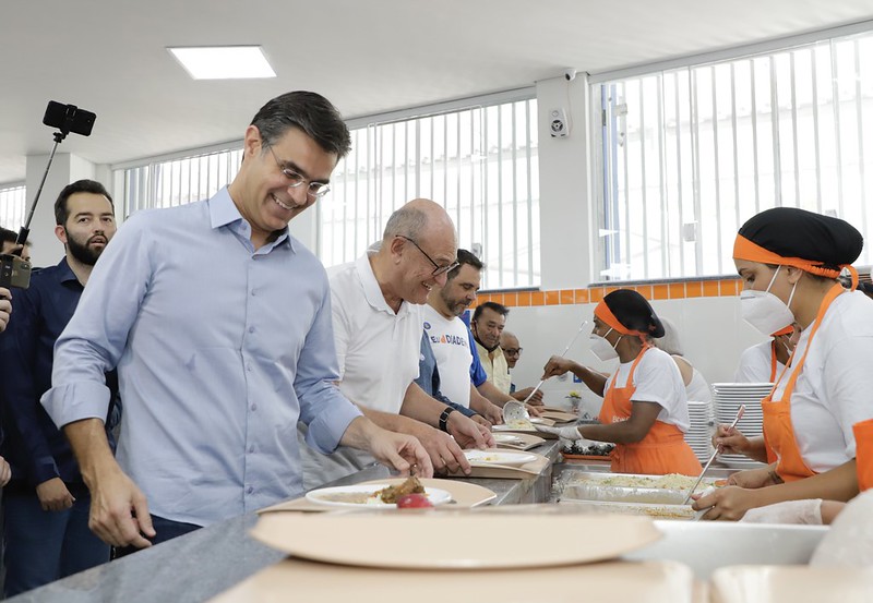 Rodrigo Garcia entrega unidade do Programa Bom Prato em Diadema