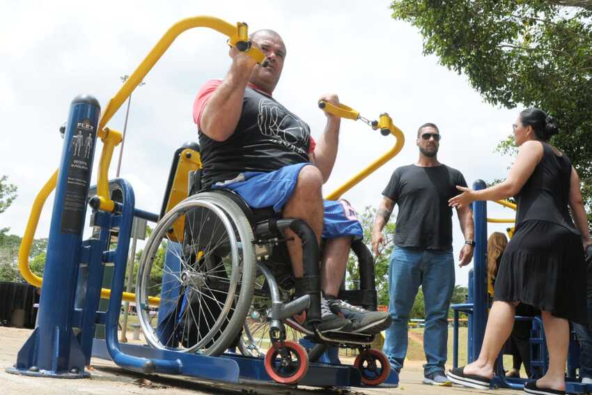 Parque Central ganha primeira academia adaptada de Santo André