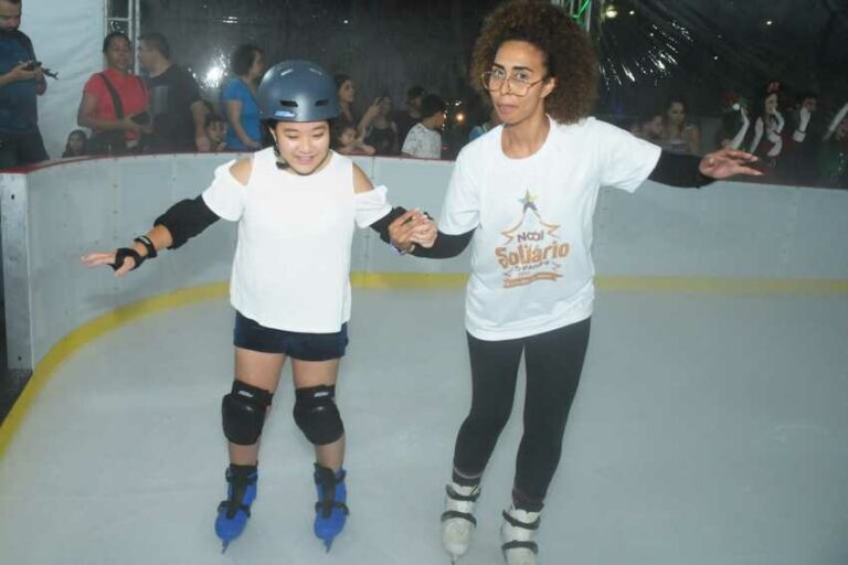 pista de patinação