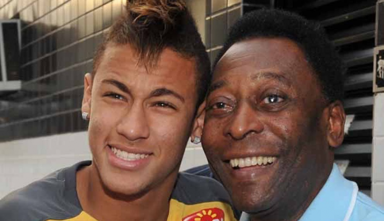 neymar e pelé