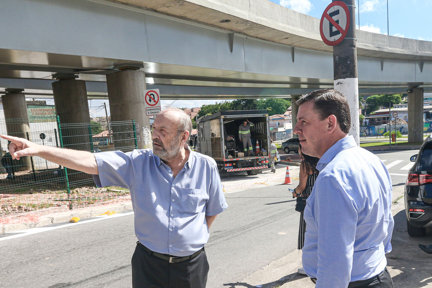 prefeito Orlando Morando no novo retorno da Samuel Aizemberg_ 