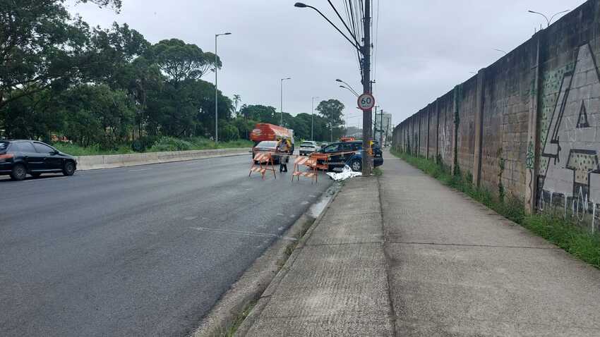 acidente na avenida dos Estados