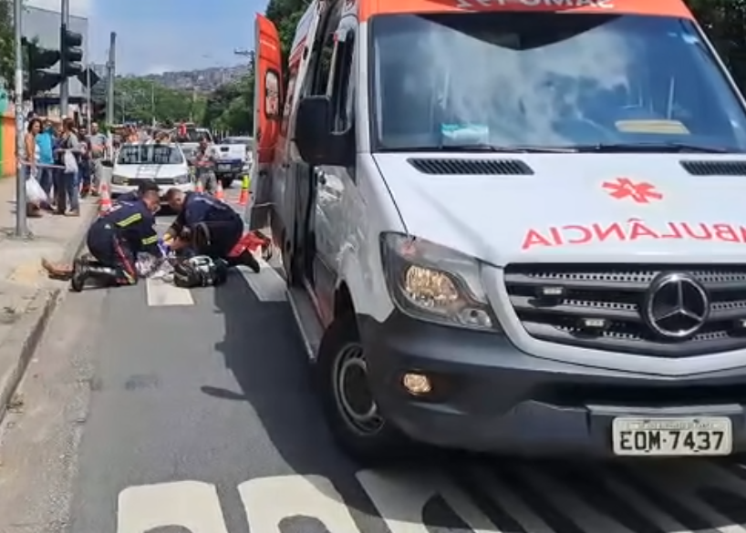 Idosa de 82 anos perde a vida após ser atingida por moto em S.Bernardo