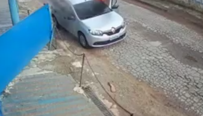 carro queimado