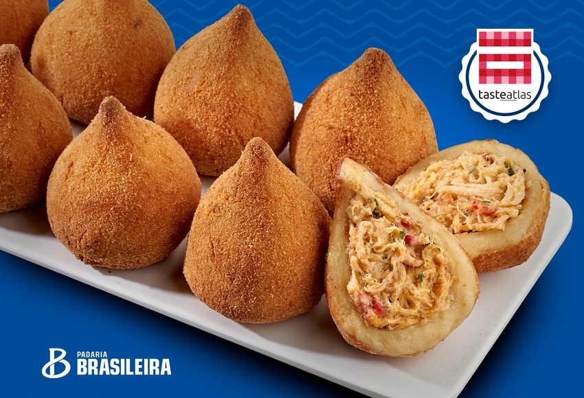 coxinha da padaria Brasileira