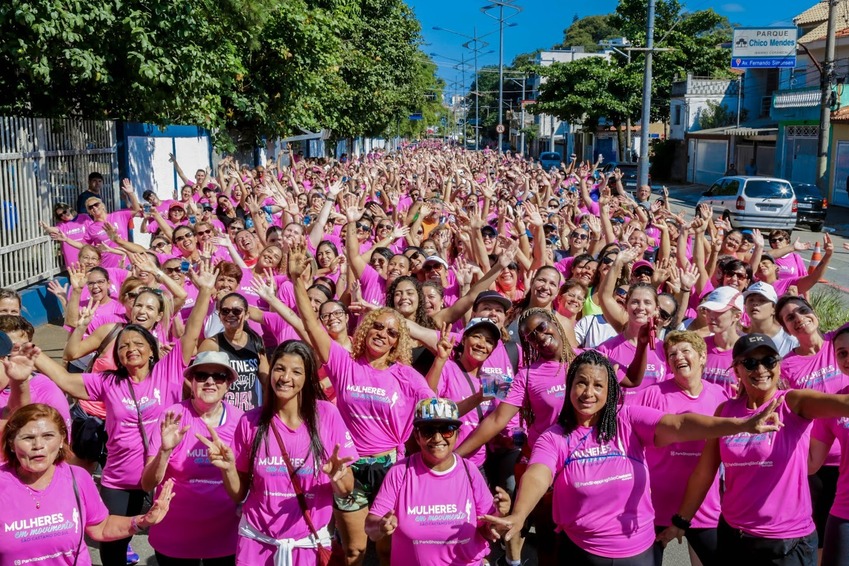 caminhada das mulheres