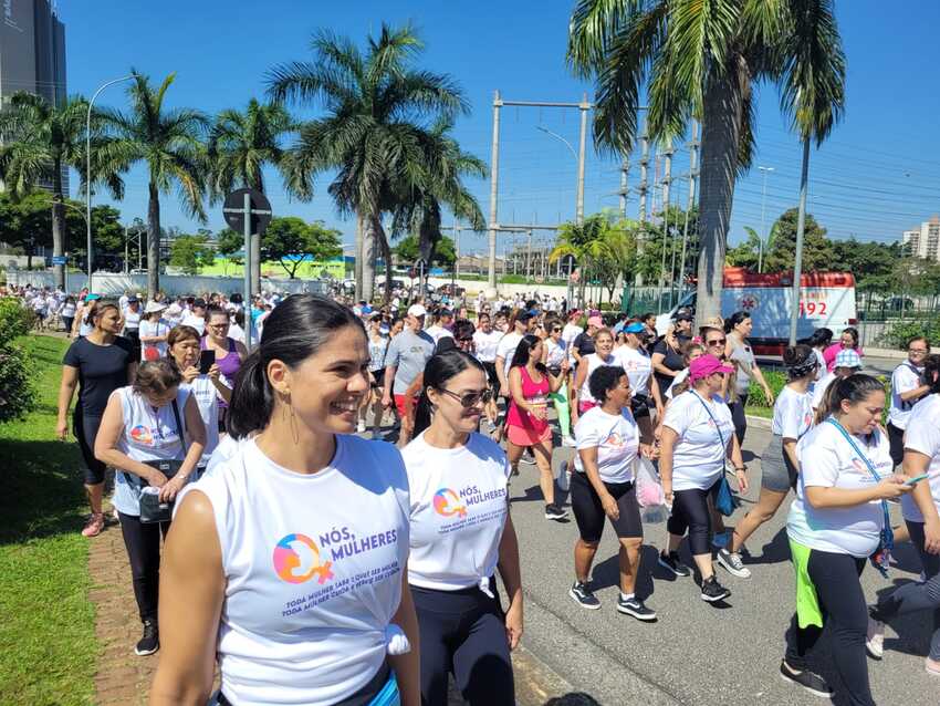 caminhada das mulheres de São Caetano