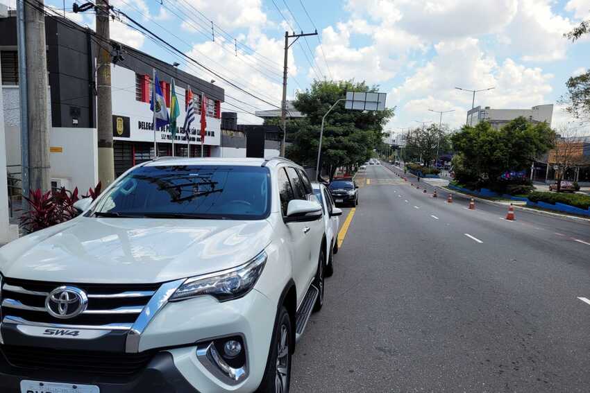 veículo utilizado para fuga em São Caetano