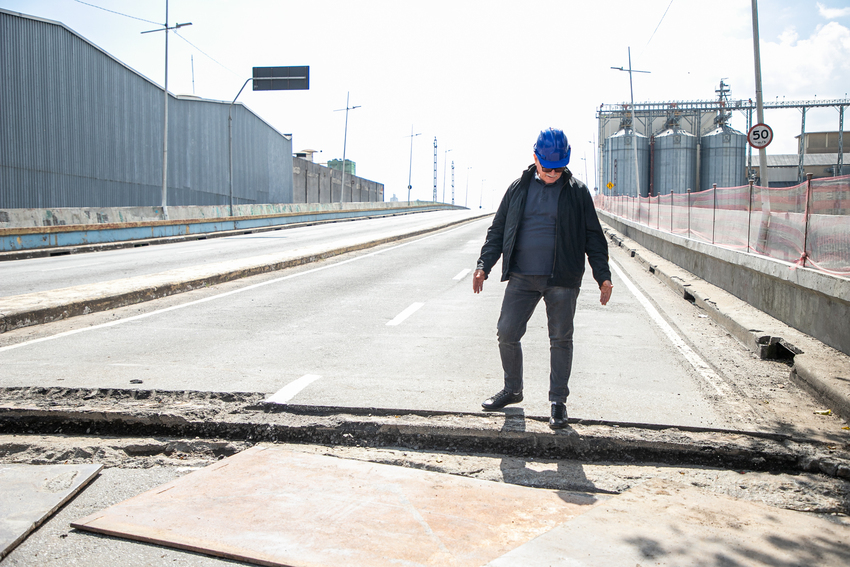 Obras do Novo Viaduto Independência avançam em São Caetano