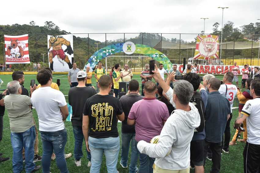 Inauguração campo Guaraciaba