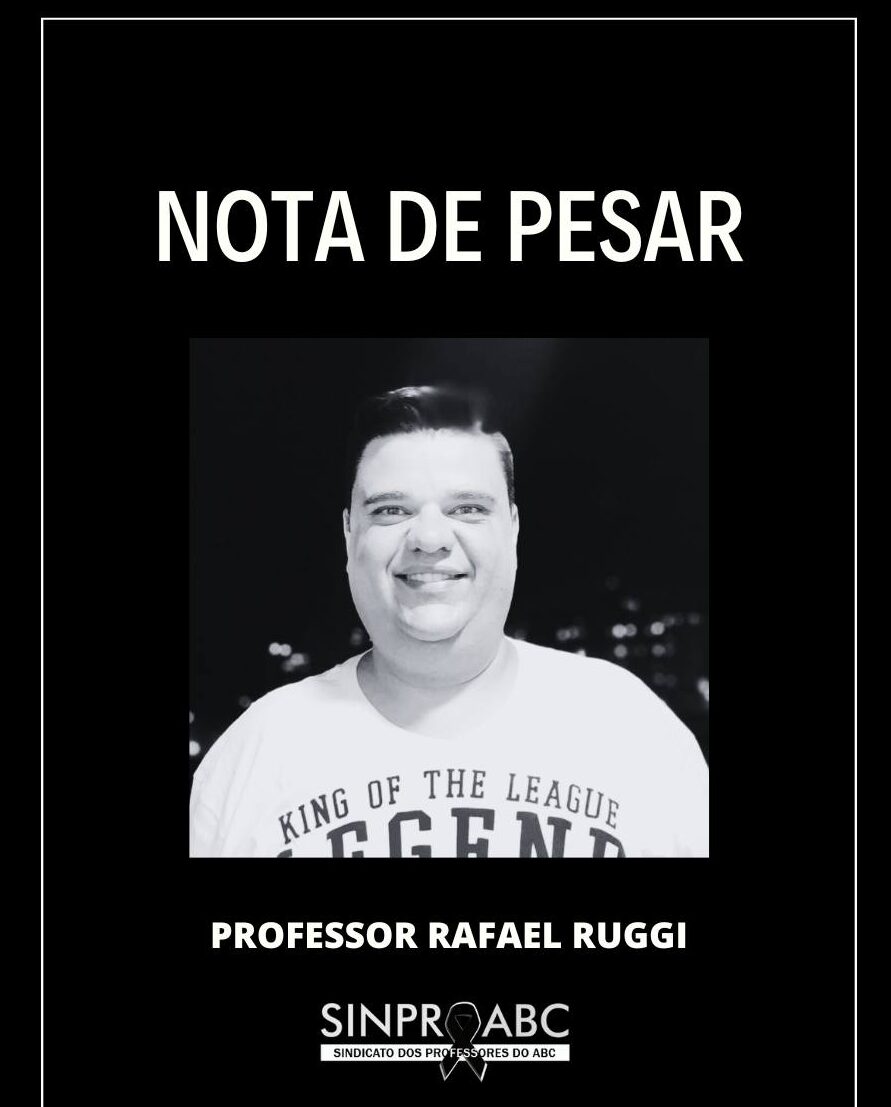 Nota de pesar do Sinpro