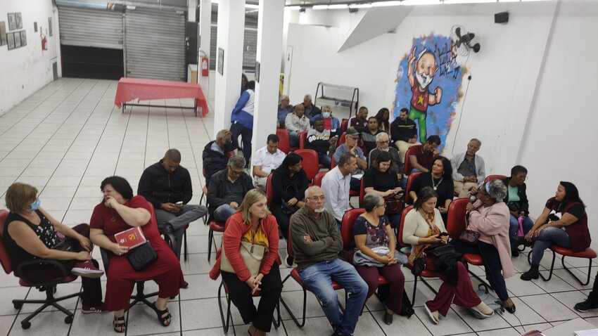 Reunião do PT de Santo André