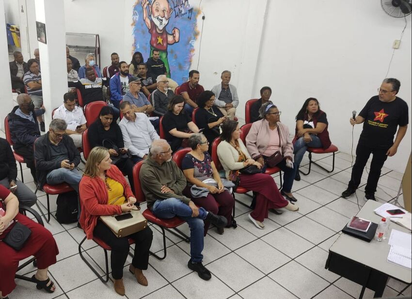 reunião do PT de Santo André