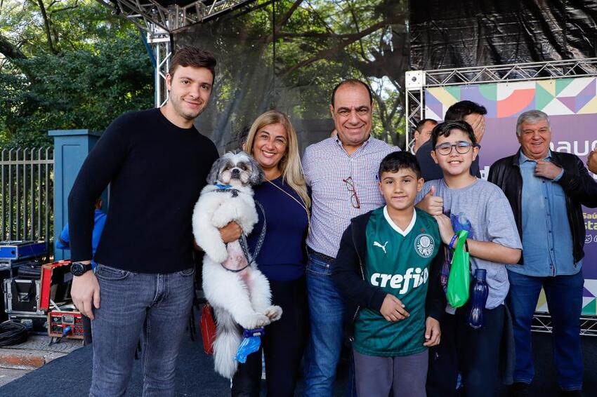 prefeito durante inauguração da Ubasa