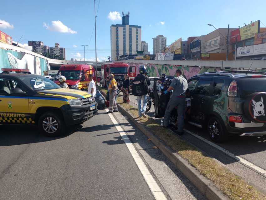 Pneu da moto estoura e condutor morre em Santo André