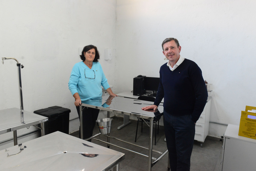 prefeito Orlando Morando no Hospital Veterinário