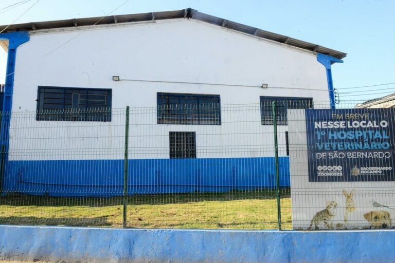 fachada do Hospital veterinários