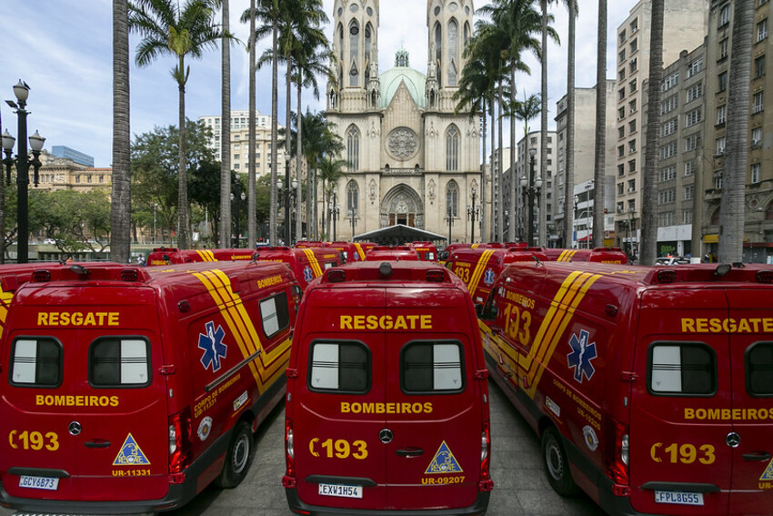 Corpo de Bombeiros de SP recebe 48 veículos de resgate; 2 são para o ABCD