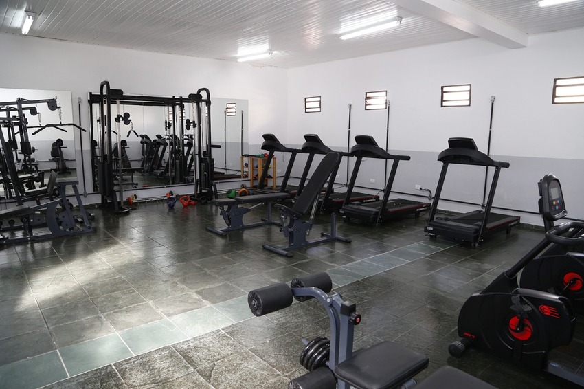 sala de ginástica 