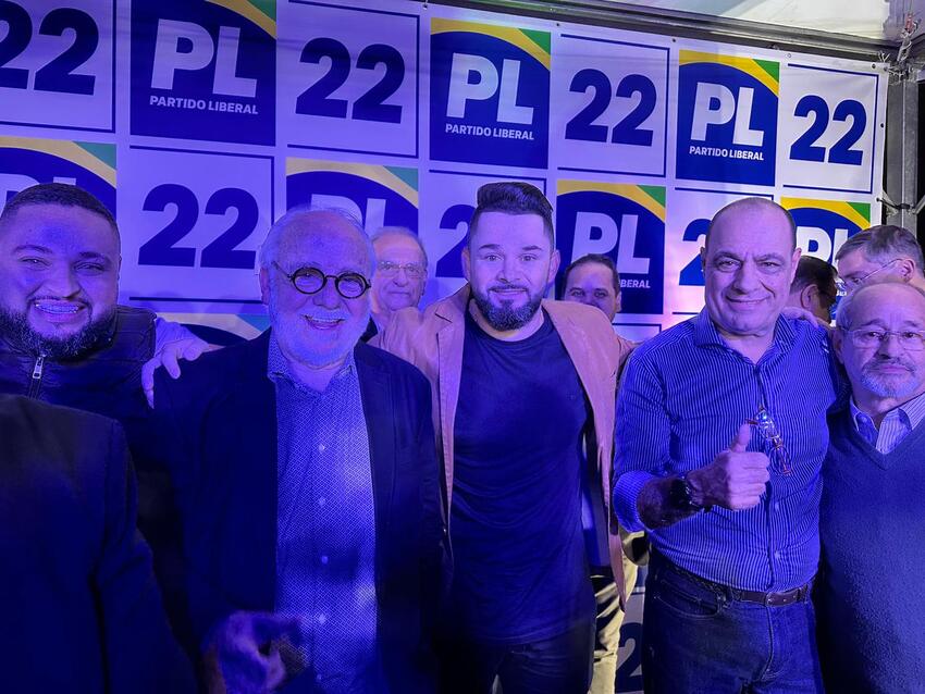 Ao lado de Auricchio, Guto e 100 lideranças, Volpi inaugura sede do PL em Mauá