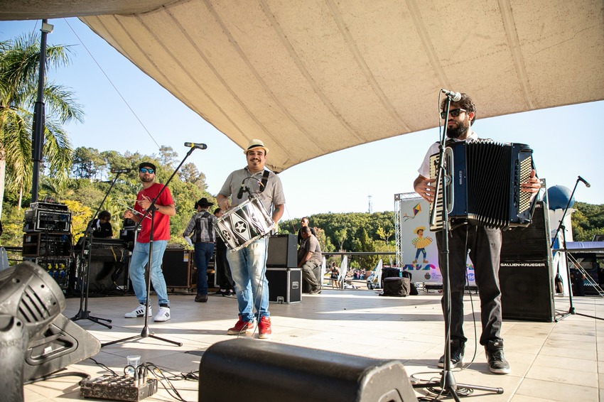 Banda no Arraial Cultural da Tertceira Idade