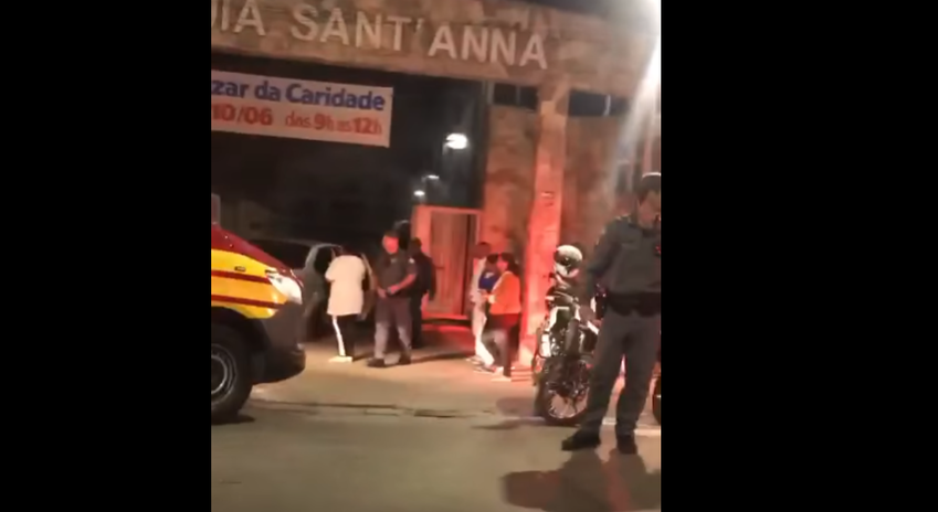 Polícia de Ribeirão Pires investiga crime na frente da Paróquia Sant’anna