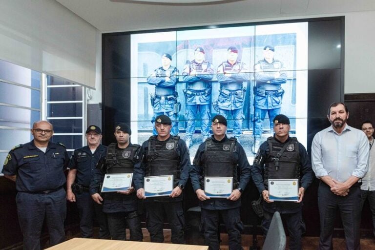 GCMs homenageados