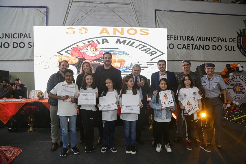 Formatura de Proerd em São Caetano