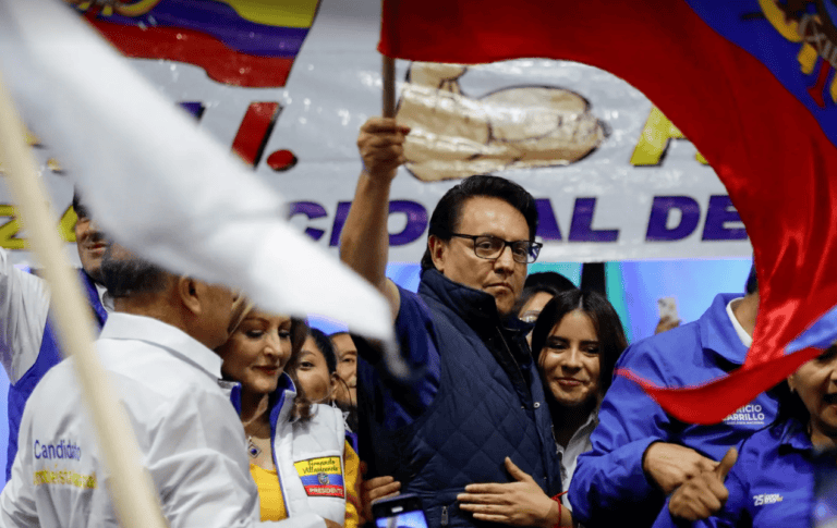 Candidato a presidente do Equador Fernando Villavicencio